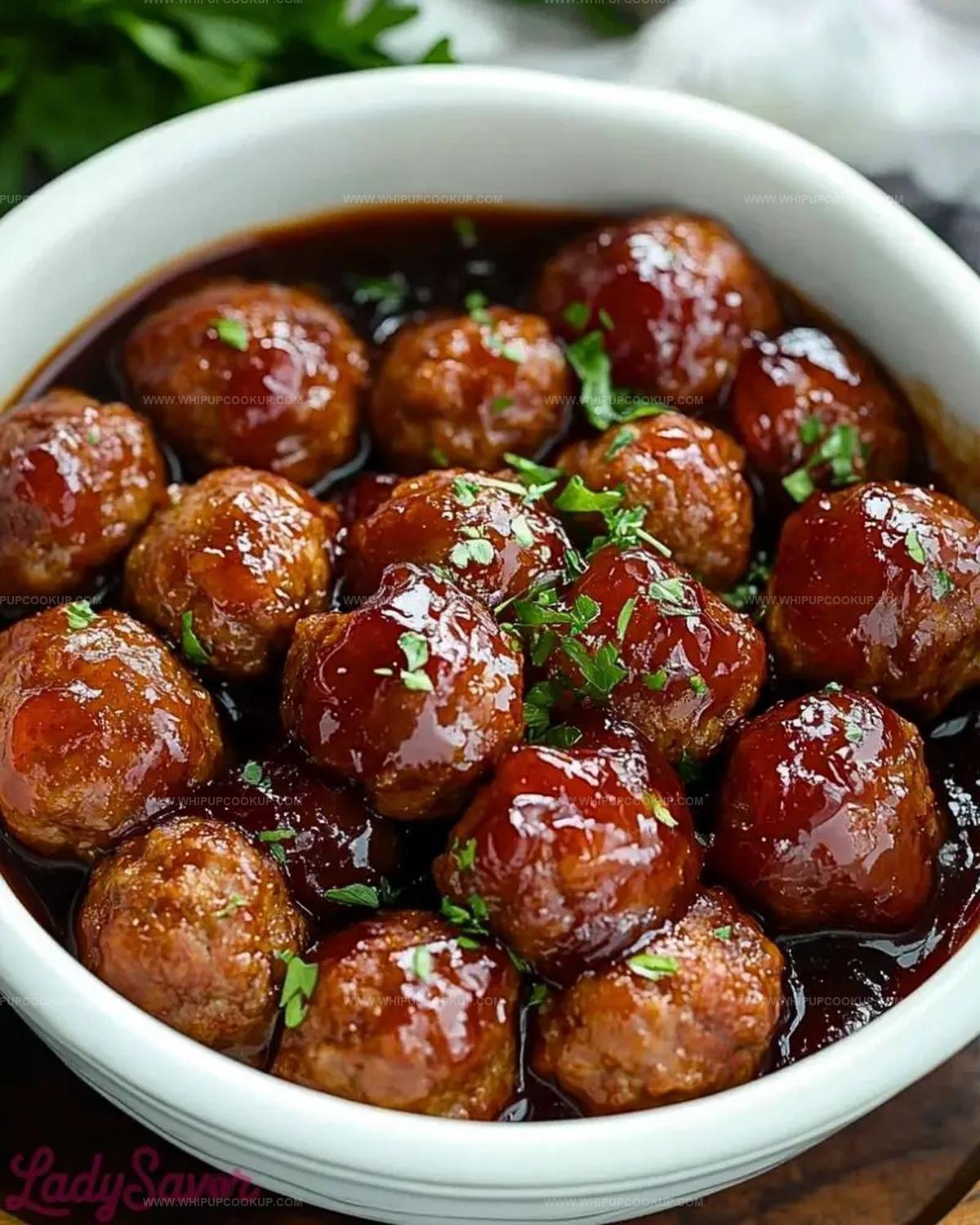 Grape Jelly Meatballs Recipe