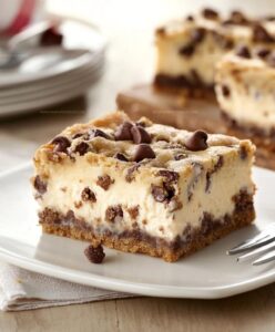 Chocolate Chip Cookie Cheesecake Bars Recipe