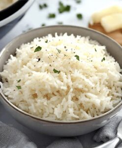 Garlic Parmesan Rice Recipe