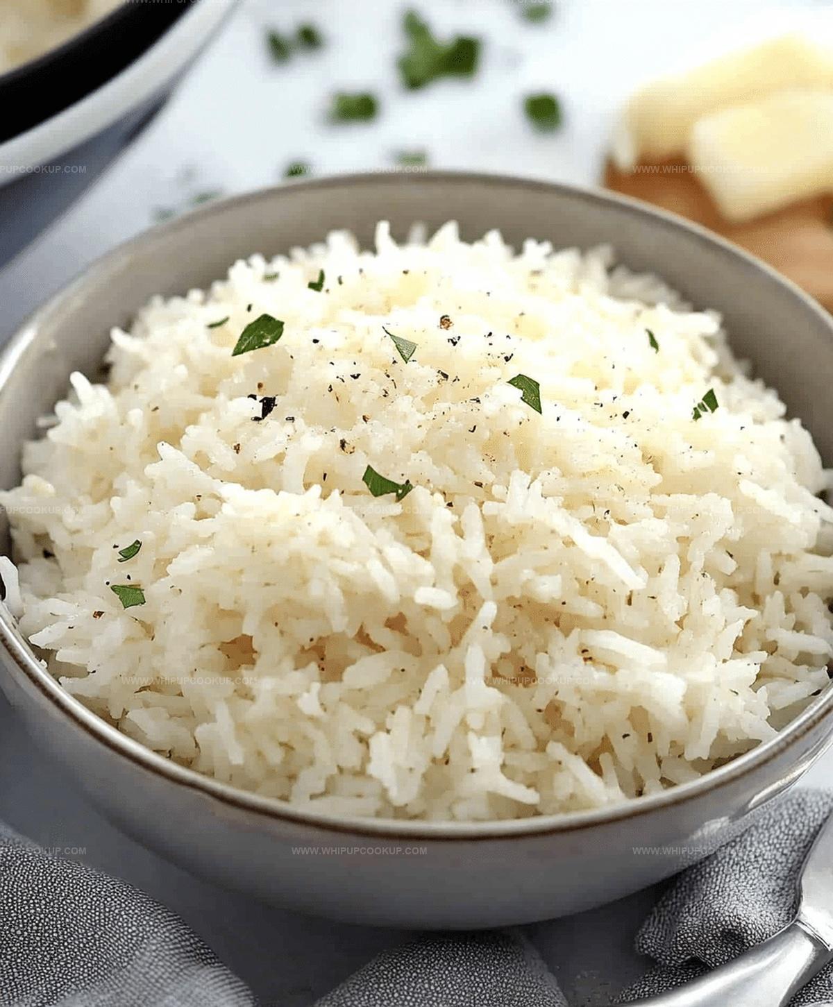 Garlic Parmesan Rice Recipe