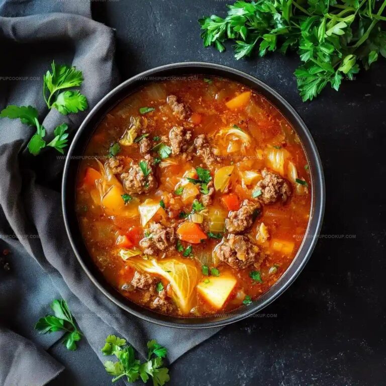 Hearty Cabbage Roll Soup Recipe