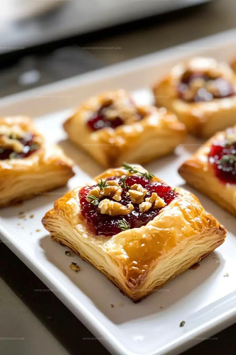 Puff Pastry Brie Bites Recipe
