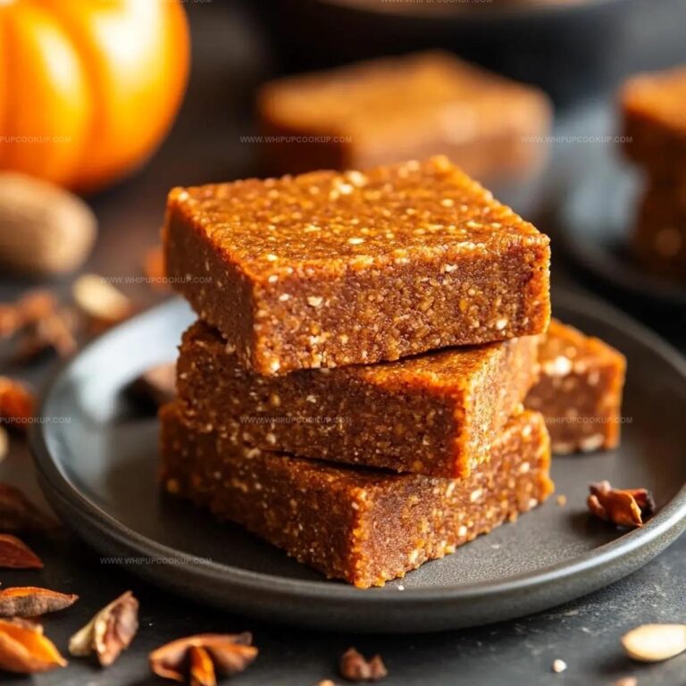 Pumpkin Spice Protein Bars Recipe