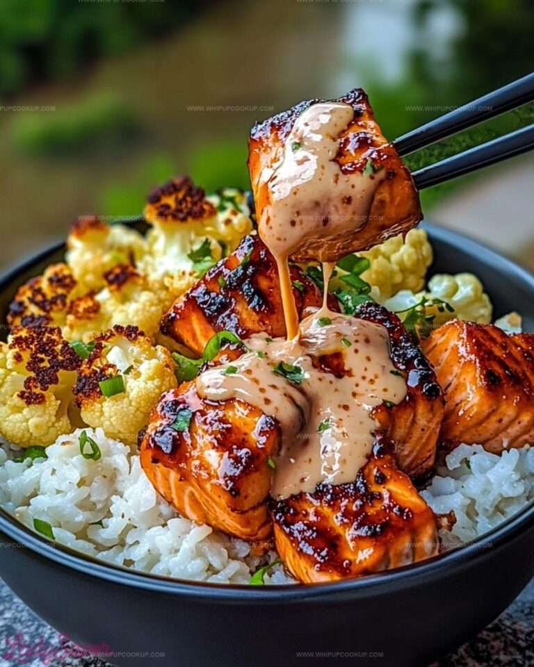 Sriracha Honey Salmon Bowls Recipe
