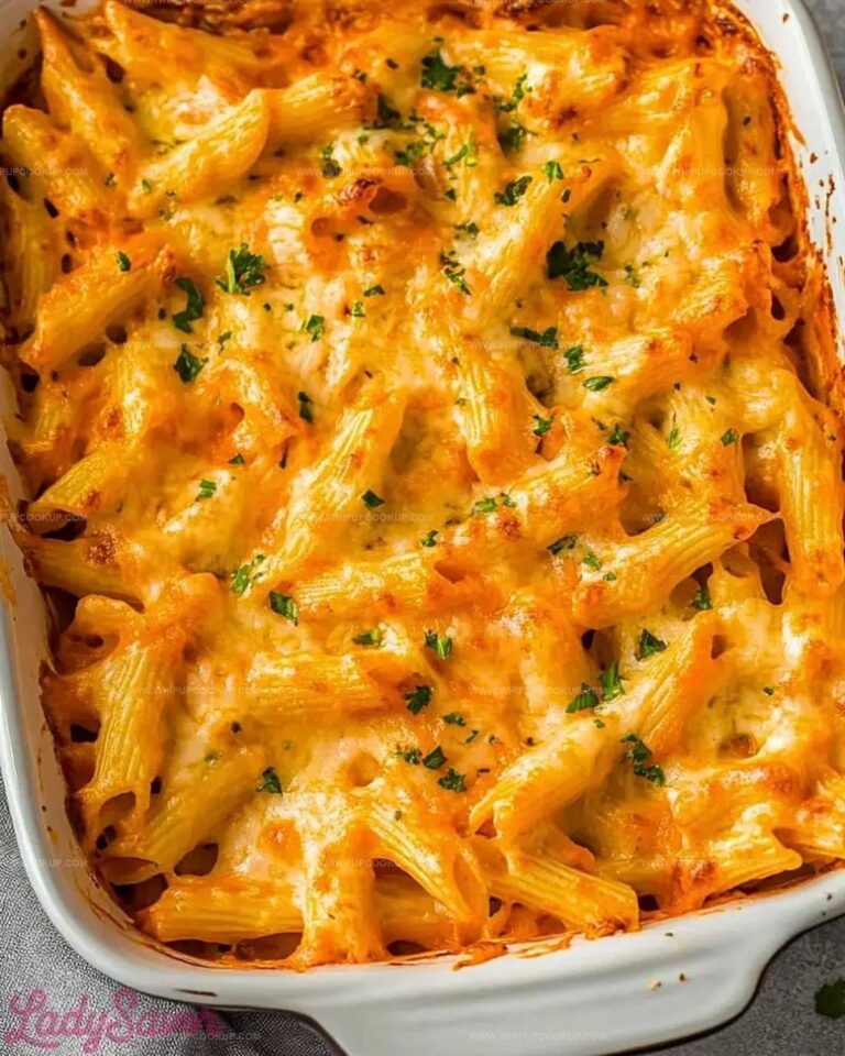 Ranch Buffalo Pasta Bake Recipe