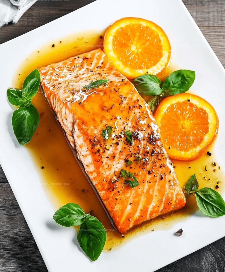 Orange Glazed Salmon Recipe