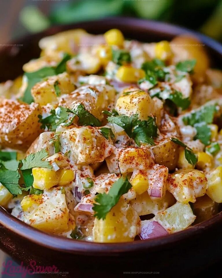 Mexican Street Corn Potato Salad Recipe