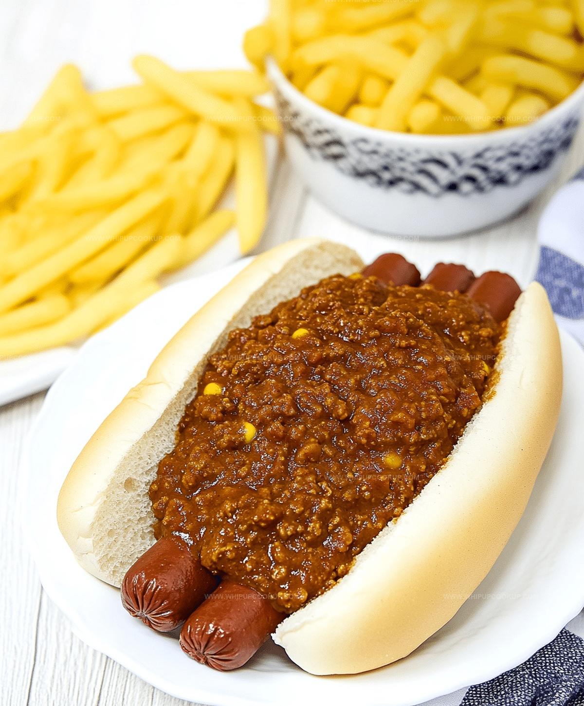 Julias Southern Hot Dog Chili Sauce Recipe