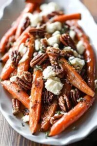 Roasted Carrots With Candied Pecans And Goat Cheese Recipe