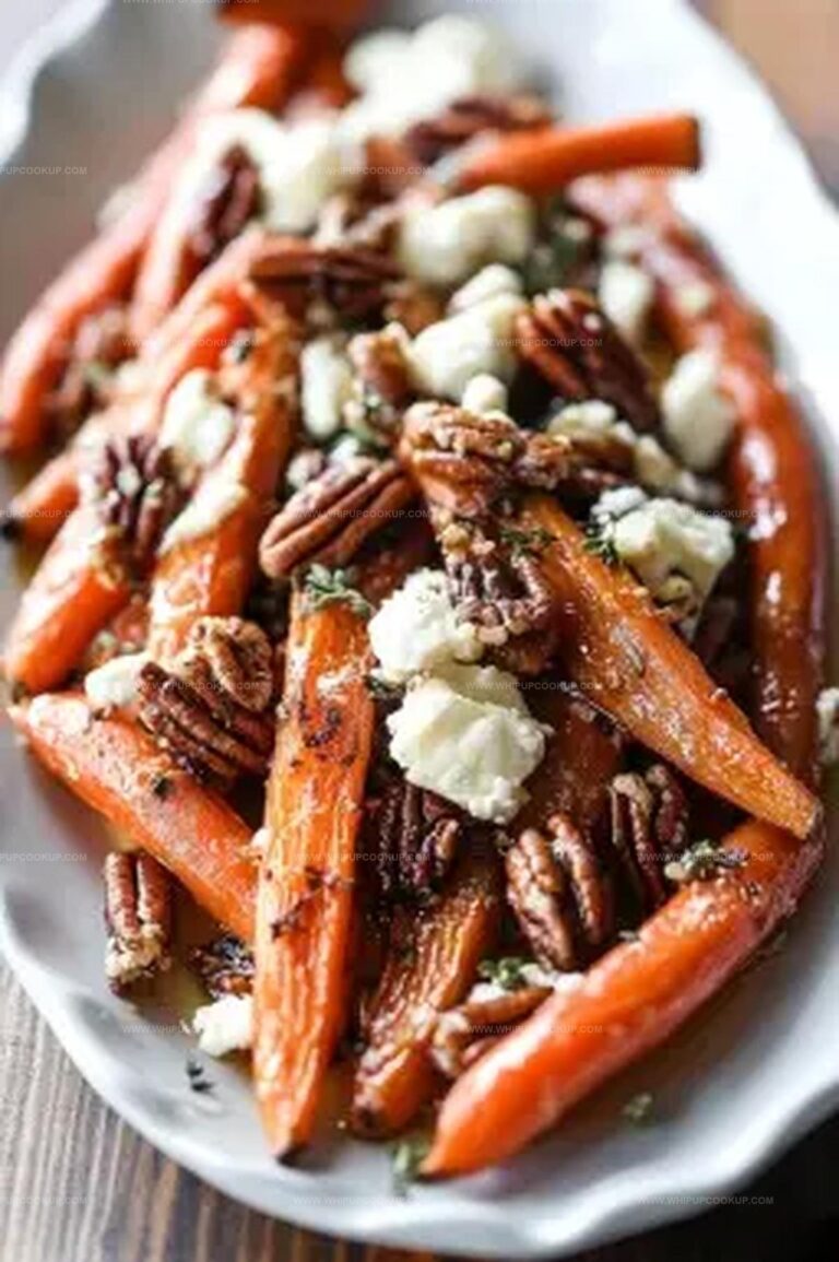 Roasted Carrots With Candied Pecans And Goat Cheese Recipe