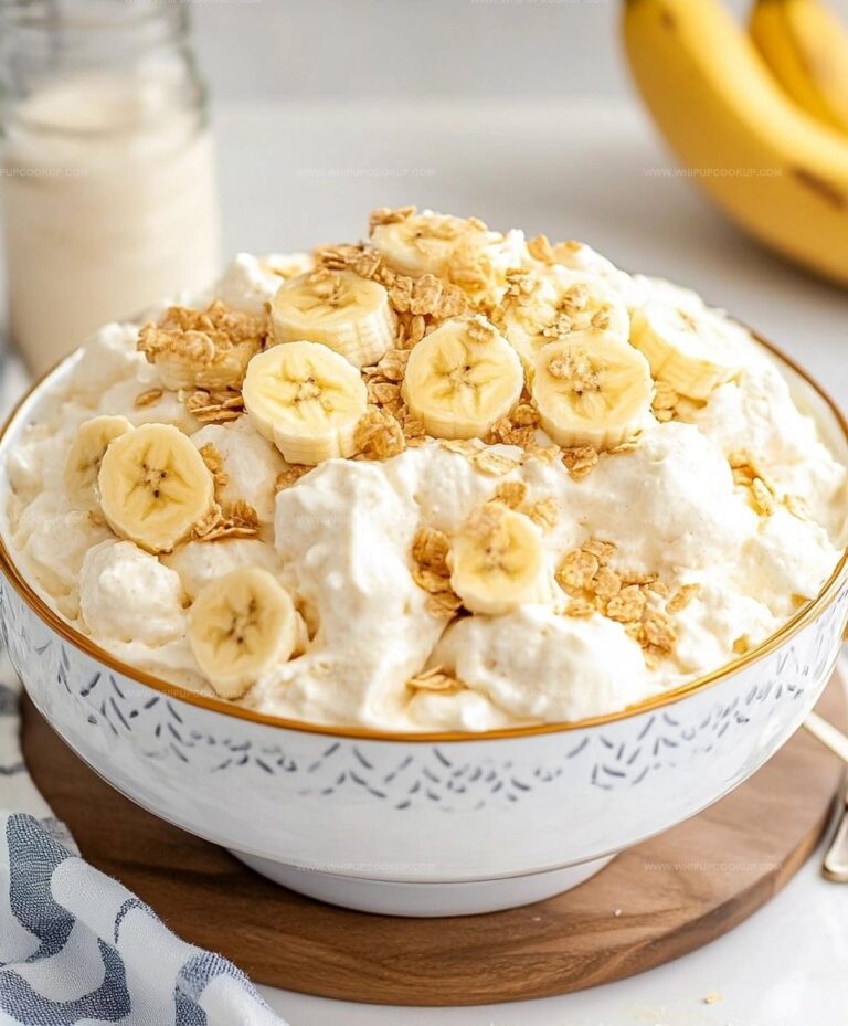 Banana Pudding Fluff Salad Recipe