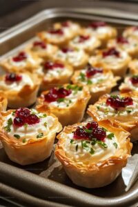 Jalapeno And Cranberry Cream Cheese Bites Recipe