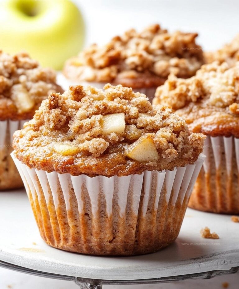 Apple Crumble Muffins Recipe