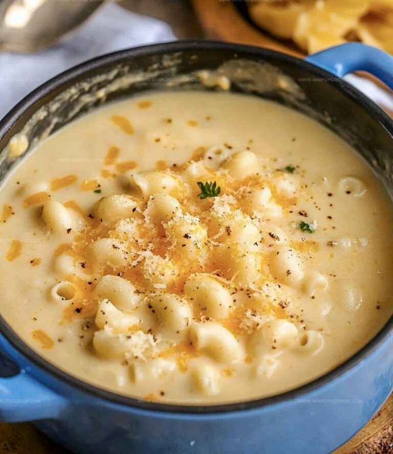 Creamy Mac and Cheese Soup Recipe