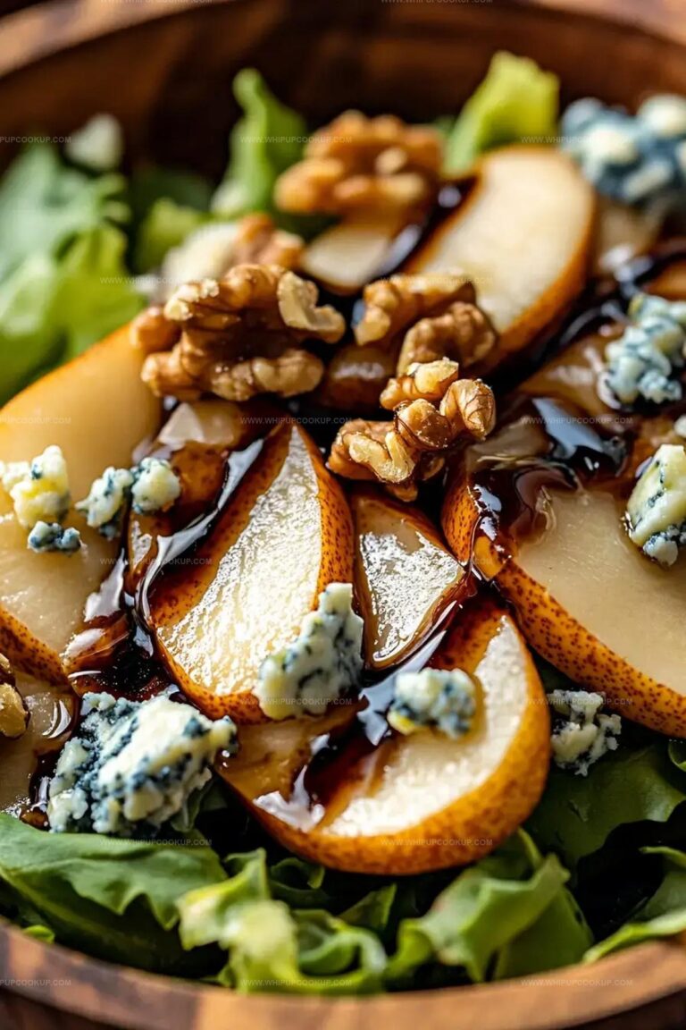 Caramelized Pear and Blue Cheese Salad Recipe