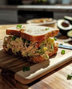 Tuna Salad Sandwich with Avocado Recipe