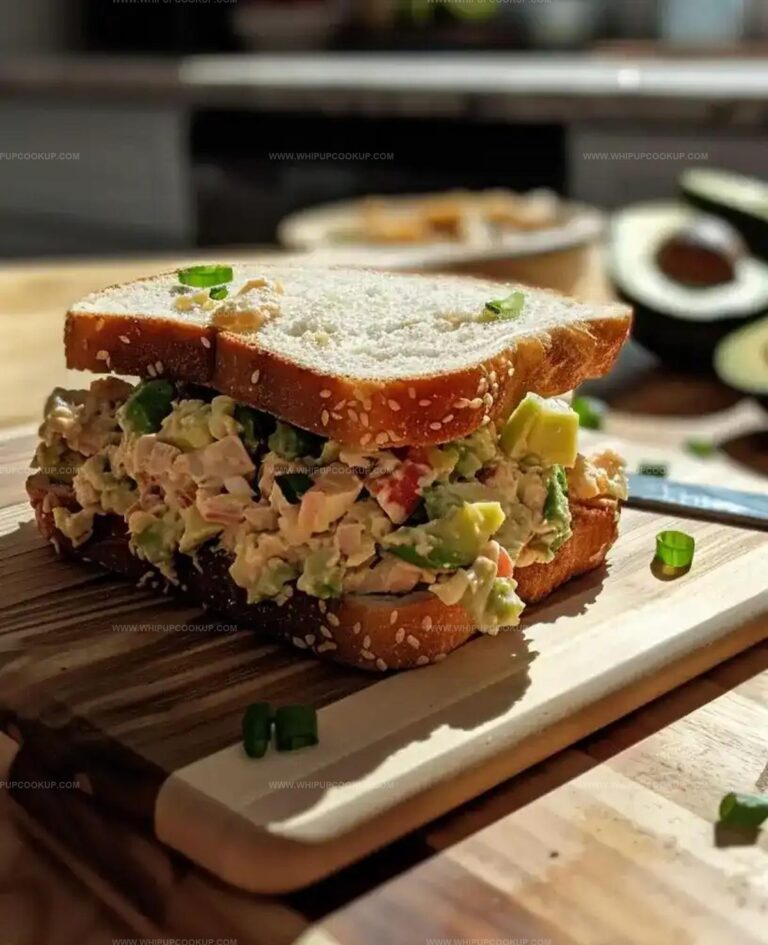 Tuna Salad Sandwich with Avocado Recipe