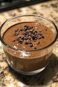 Chocolate Chia Pudding Mousse Recipe