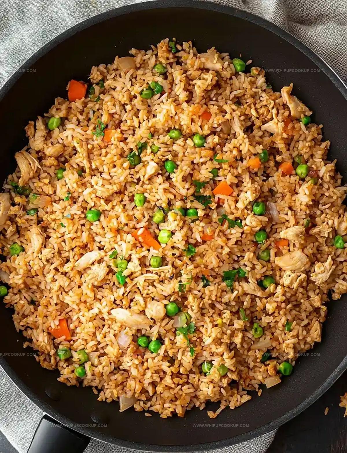 Easy Ground Chicken Fried Rice (20 Minutes) Recipe