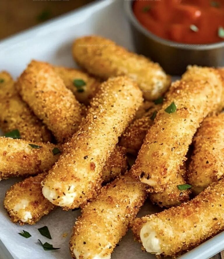 Air Fryer Mozzarella Sticks Recipe