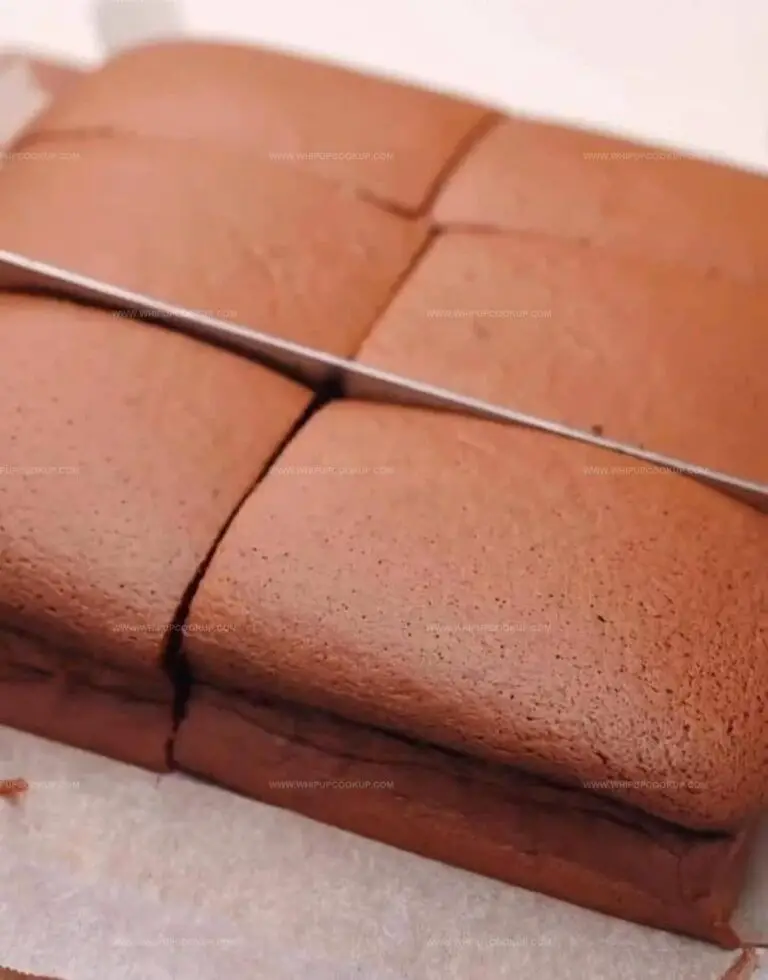 Chocolate Castella Cake (Fluffy and Easy to Make) Recipe