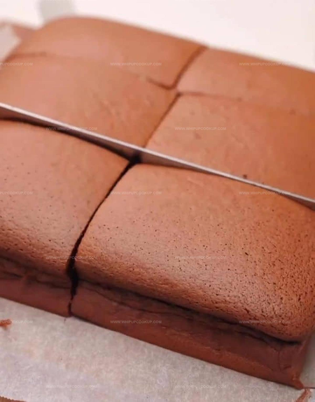 Chocolate Castella Cake (Fluffy and Easy to Make) Recipe