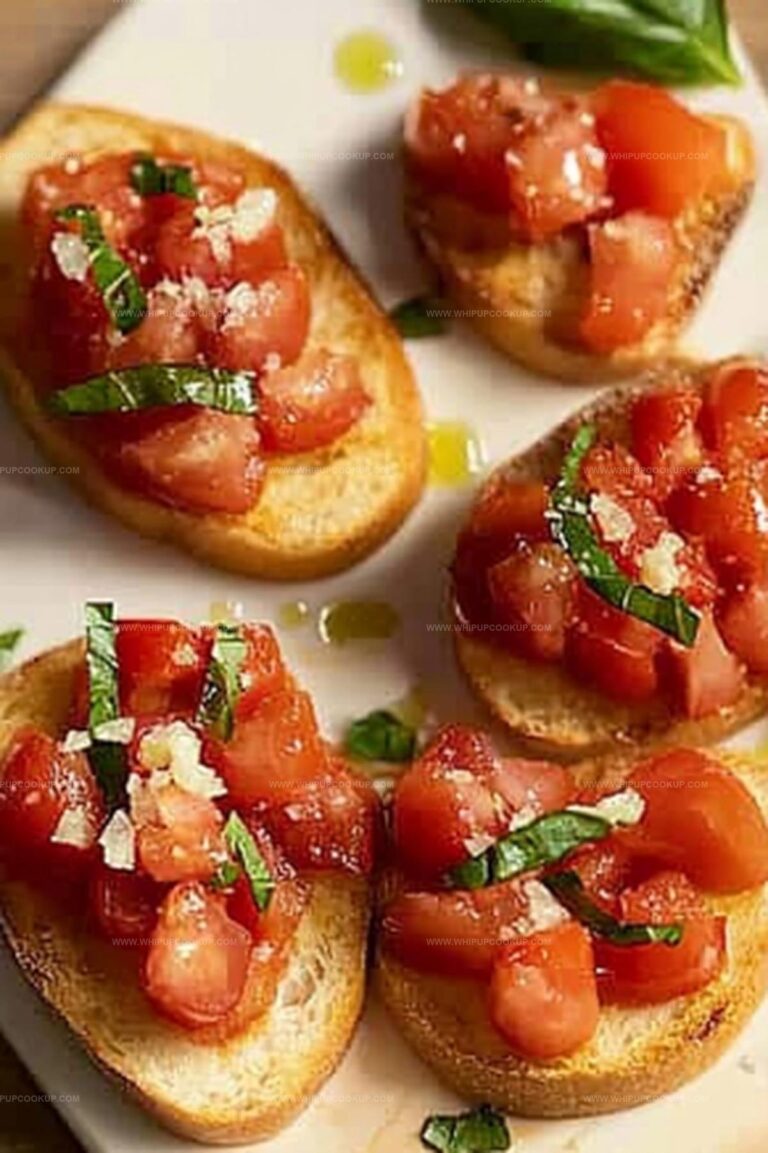 Garlic Tomato Bruschetta Recipe