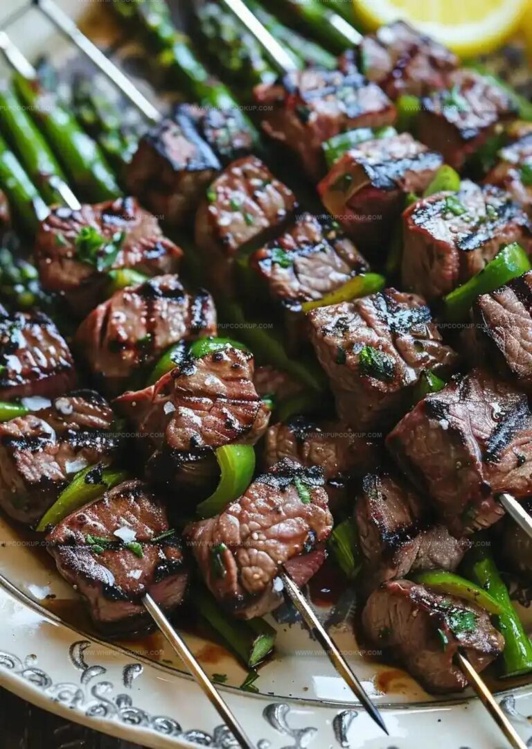 Grilled Steak and Asparagus Kabobs Recipe