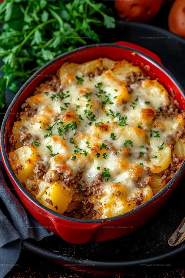 Hamburger Potato Casserole Recipe