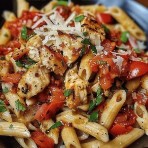 Bruschetta Chicken Pasta Recipe