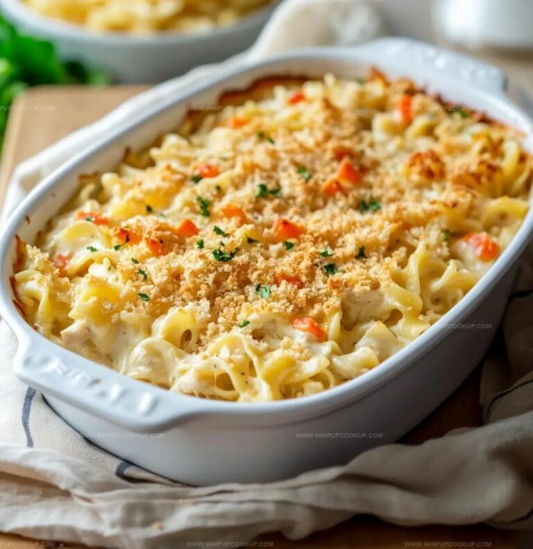 Old School Chicken Noodle Casserole Recipe