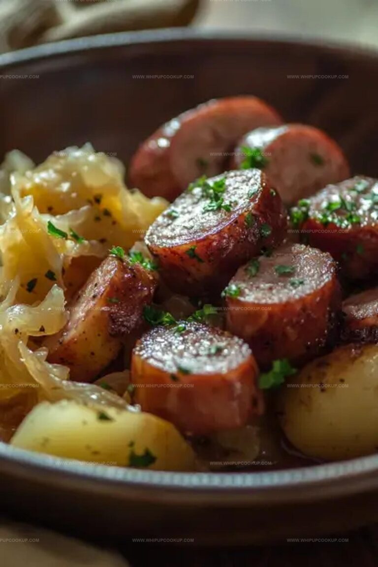 Polish Sausage Sauerkraut and Potatoes Recipe