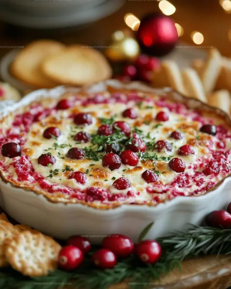 Baked Cranberry Cream Cheese Dip Recipe