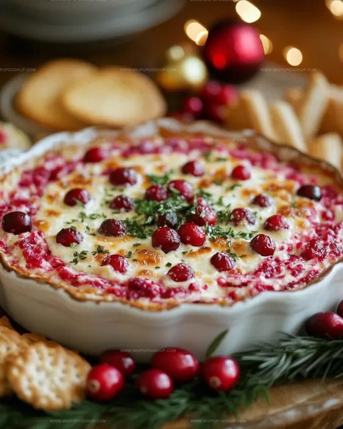 Baked Cranberry Cream Cheese Dip Recipe