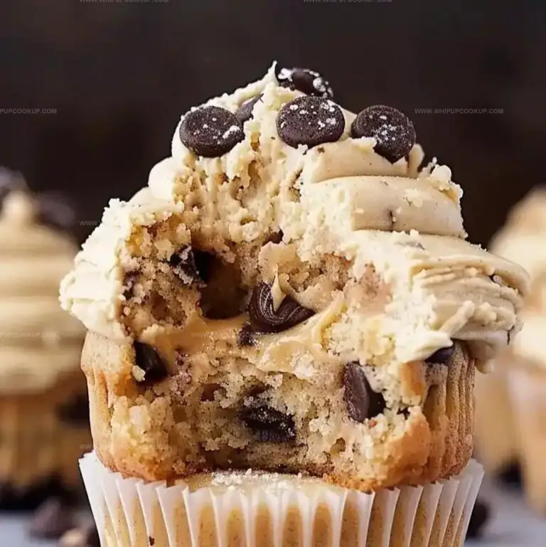 Irresistible Cookie Dough Cupcakes Recipe