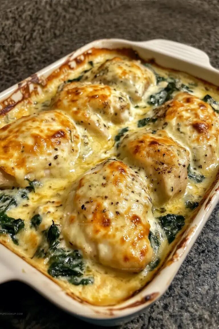 Creamy Spinach Artichoke Chicken Bake Recipe