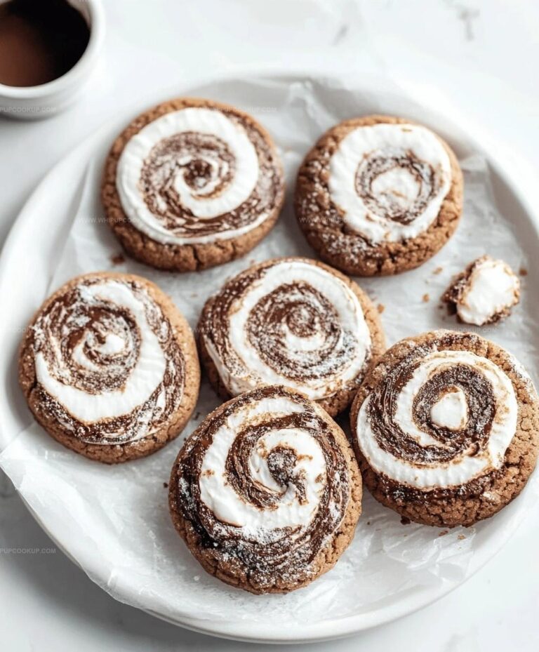 Chocolate Marshmallow Swirl Cookies Recipe