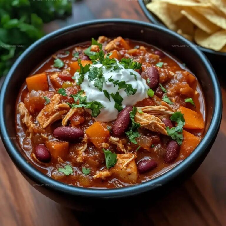 Slow Cooker Chicken and Sweet Potato Chili Recipe
