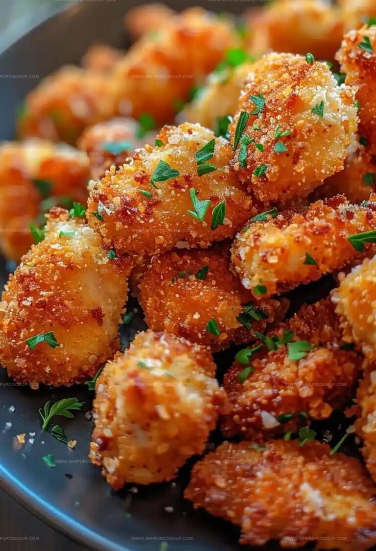Garlic Parmesan Chicken Bites Recipe