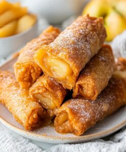Apple Pie Egg Rolls Recipe