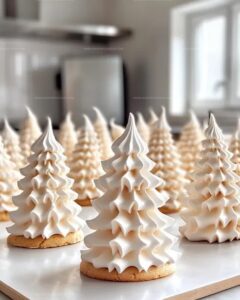 Tree Meringue Cookies Recipe