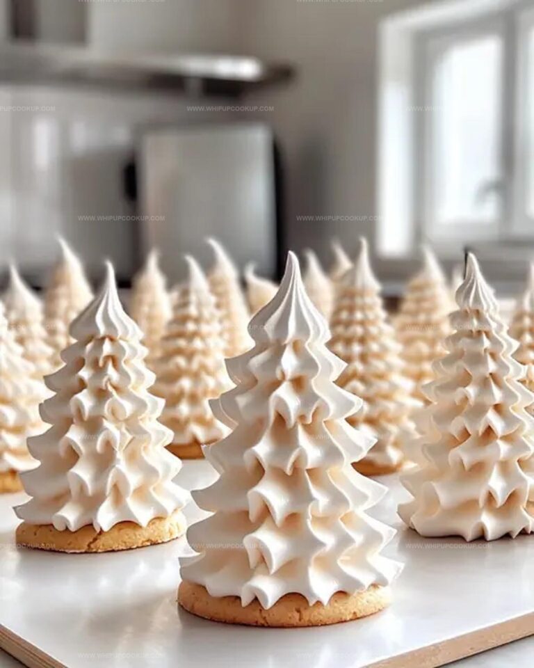 Tree Meringue Cookies Recipe