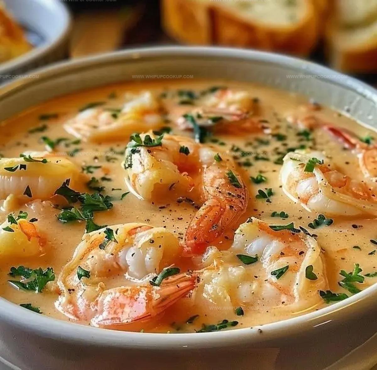 Crab And Shrimp Seafood Bisque Recipe