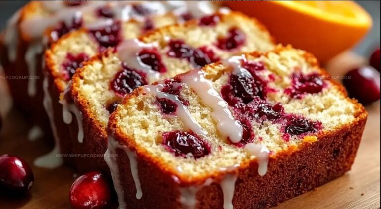 Cranberry Orange Bread With Simple Glaze Recipe