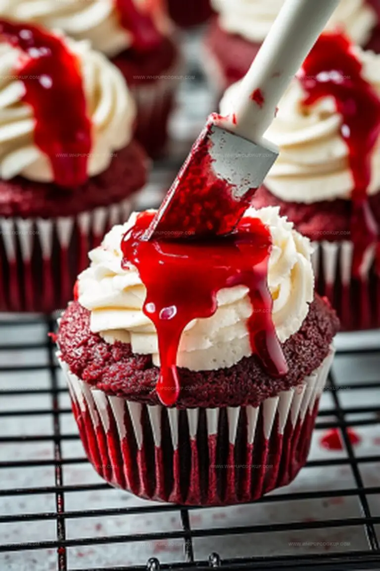 Halloween Red Velvet Cupcakes Recipe