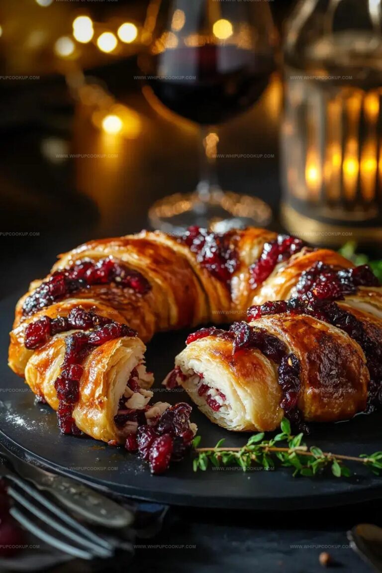 Turkey And Cranberry Crescent Ring Recipe