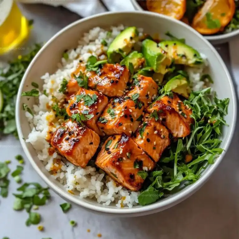 Healthy Sweet Chili Salmon Bowl Recipe