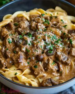Easy Beef Stroganoff Recipe