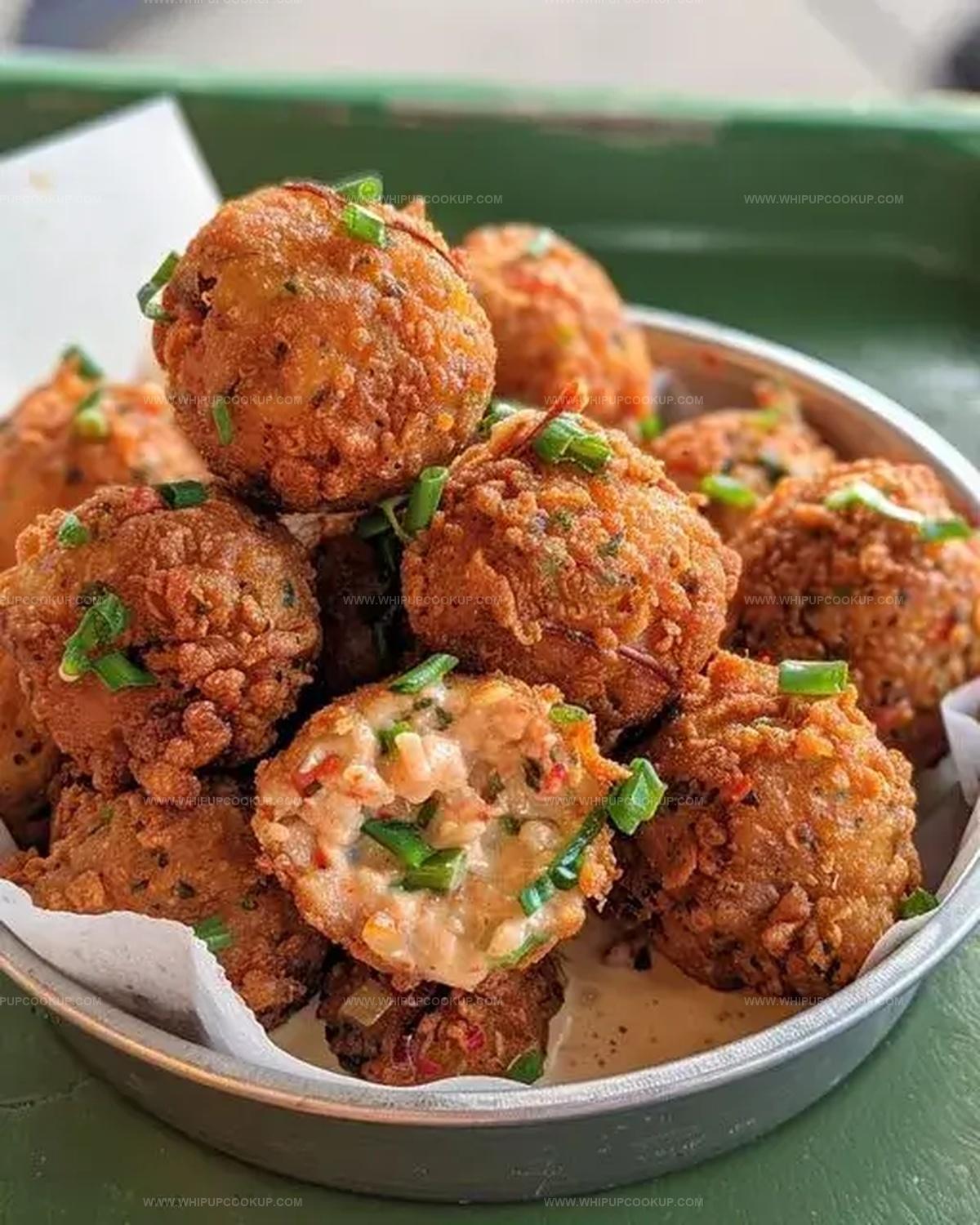 Fried Crawfish Etouffee Balls Recipe