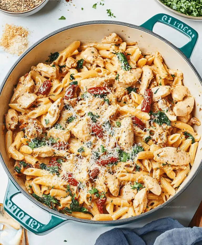 One Pot Marry Me Chicken Pasta Recipe
